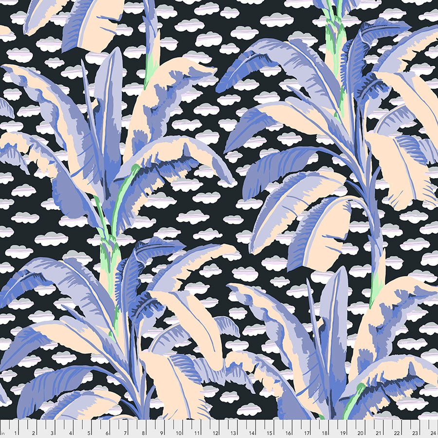OOP BANANA TREE Grey - PWGP179.GREY KAFFE FASSETT for KFC