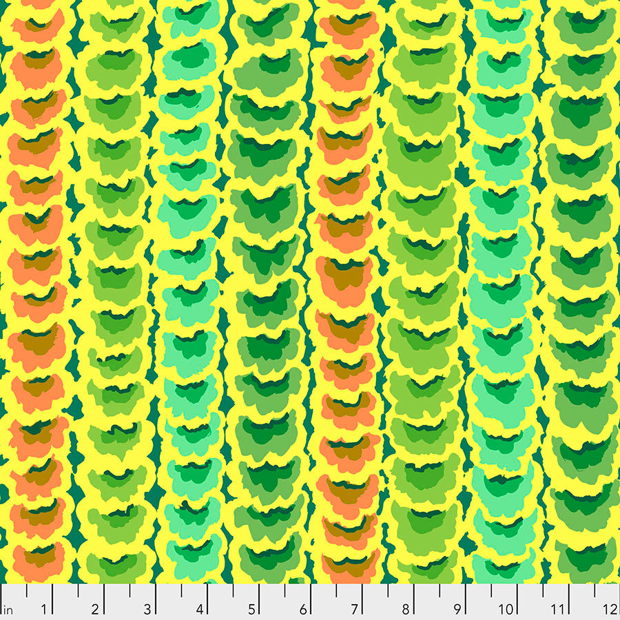 GARLANDS GREEN - PWGP181.GREEN - Kaffe Fassett for KFC