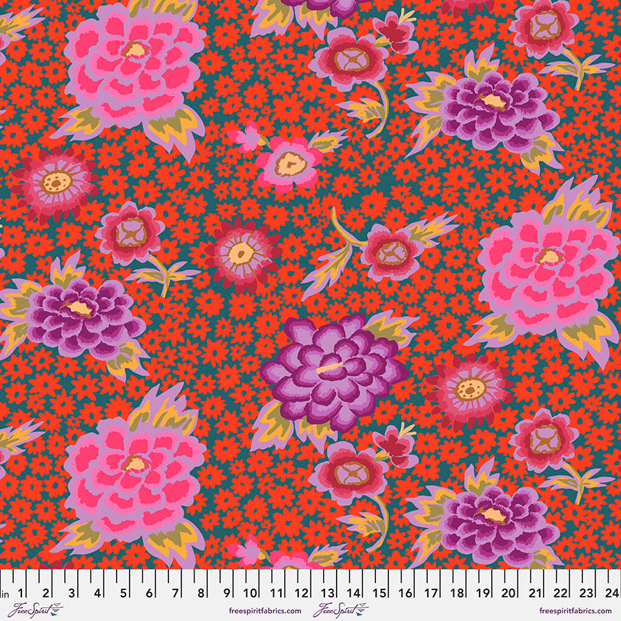 OOP CHARLOTTE Red PWGP186.RED Spring 2022 Kaffe Fassett for KFC