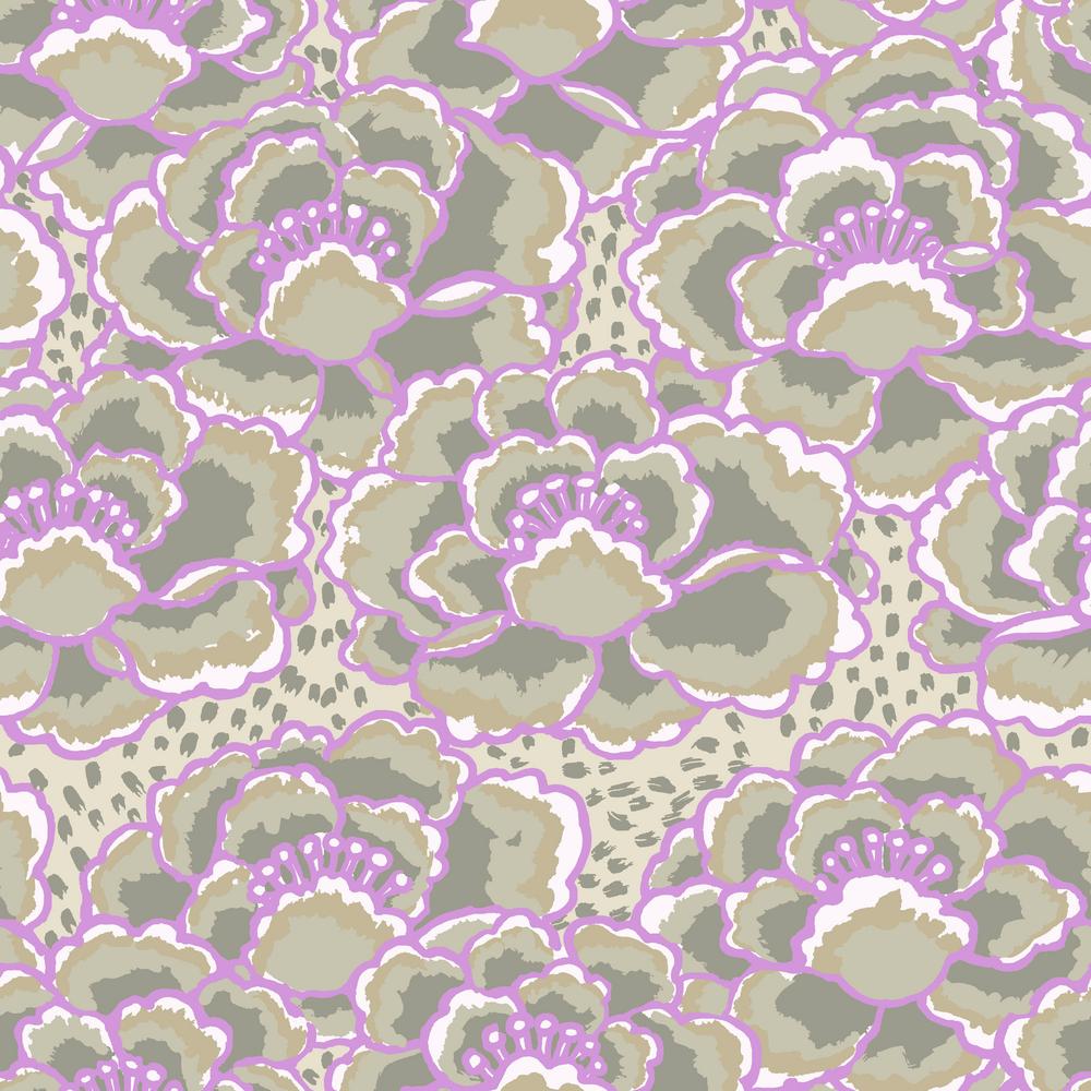 TONAL FLOWER BEIGE PWGP197 Kaffe Fassett