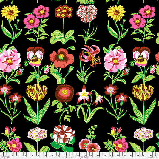 FLOWER STUDIES Black PWGP205 Kaffe Fassett Collective FEBRUARY 2025