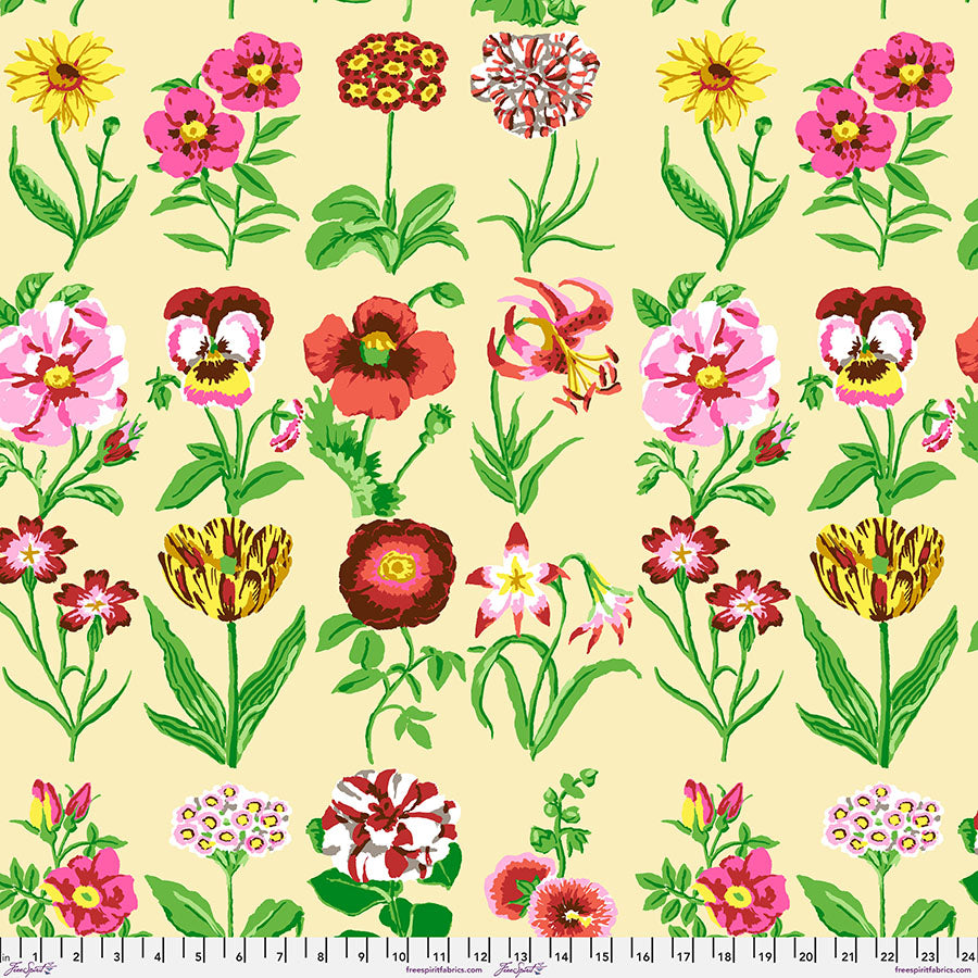FLOWER STUDIES Ecru PWGP205 Kaffe Fassett Collective FEBRUARY 2025