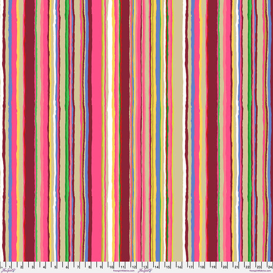 PRE-ORDER - ECHO STRIPE- Magenta PWGP209 Kaffe Fassett - February 2026