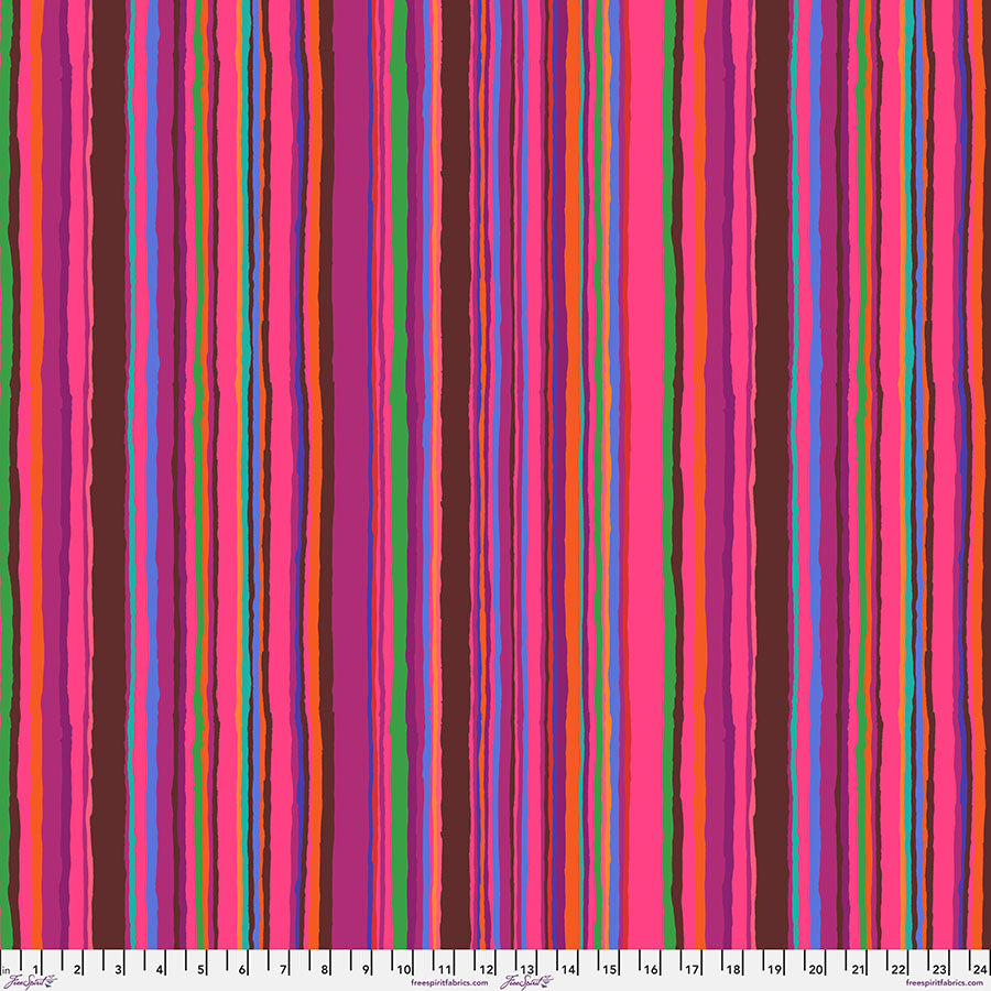 PRE-ORDER - ECHO STRIPE- Red PWGP209 Kaffe Fassett - February 2026