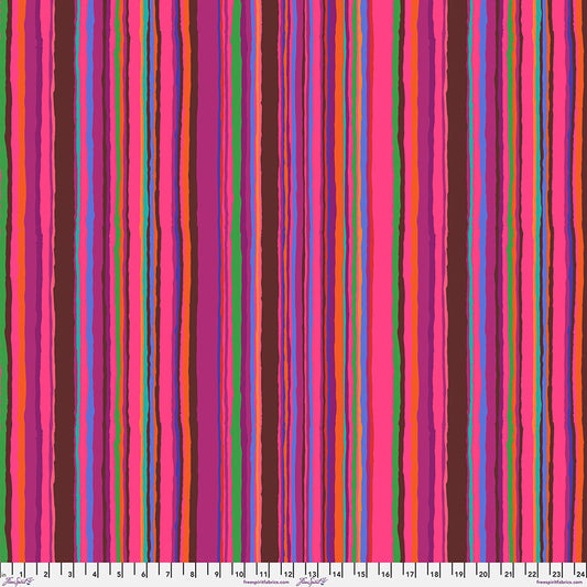PRE-ORDER - ECHO STRIPE- Red PWGP209 Kaffe Fassett - February 2026
