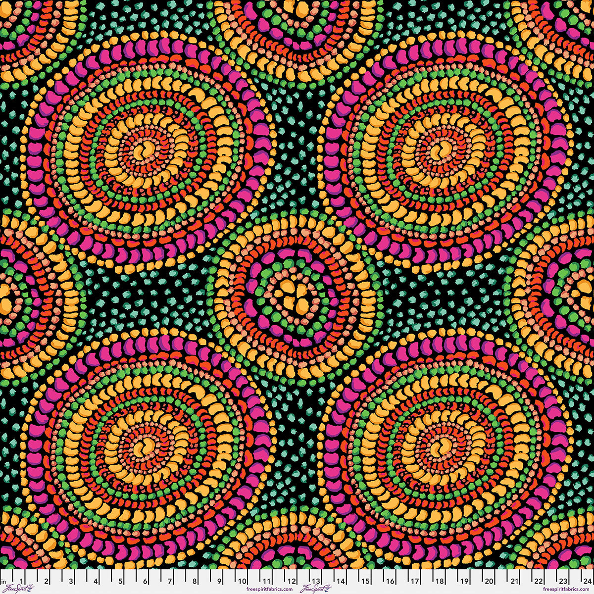 BEAN MOSAIC - BRIGHT - Kaffe Fassett for KFC - PWGP217.BRIGHT - FEBRUARY 2027