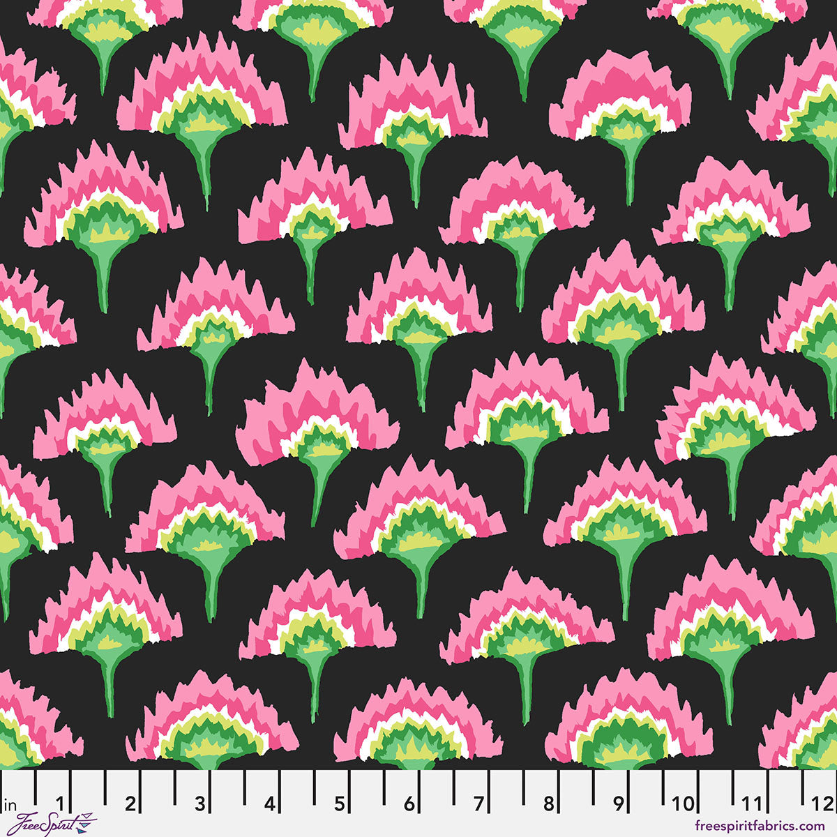 FLAME FLOWER - CONTRAST - Kaffe Fassett for KFC - PWGP221.CONTRAST - FEBRUARY 2027