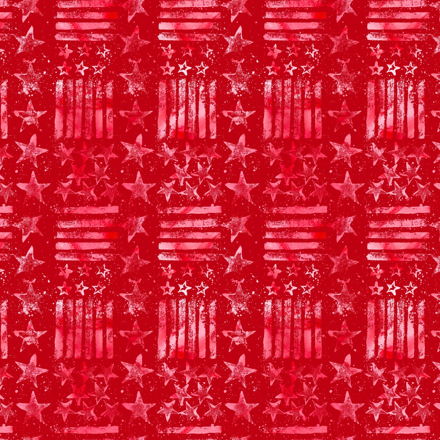 FreeSpirit Americana Stars and Stripes SM - Red - PWKP090.RED
