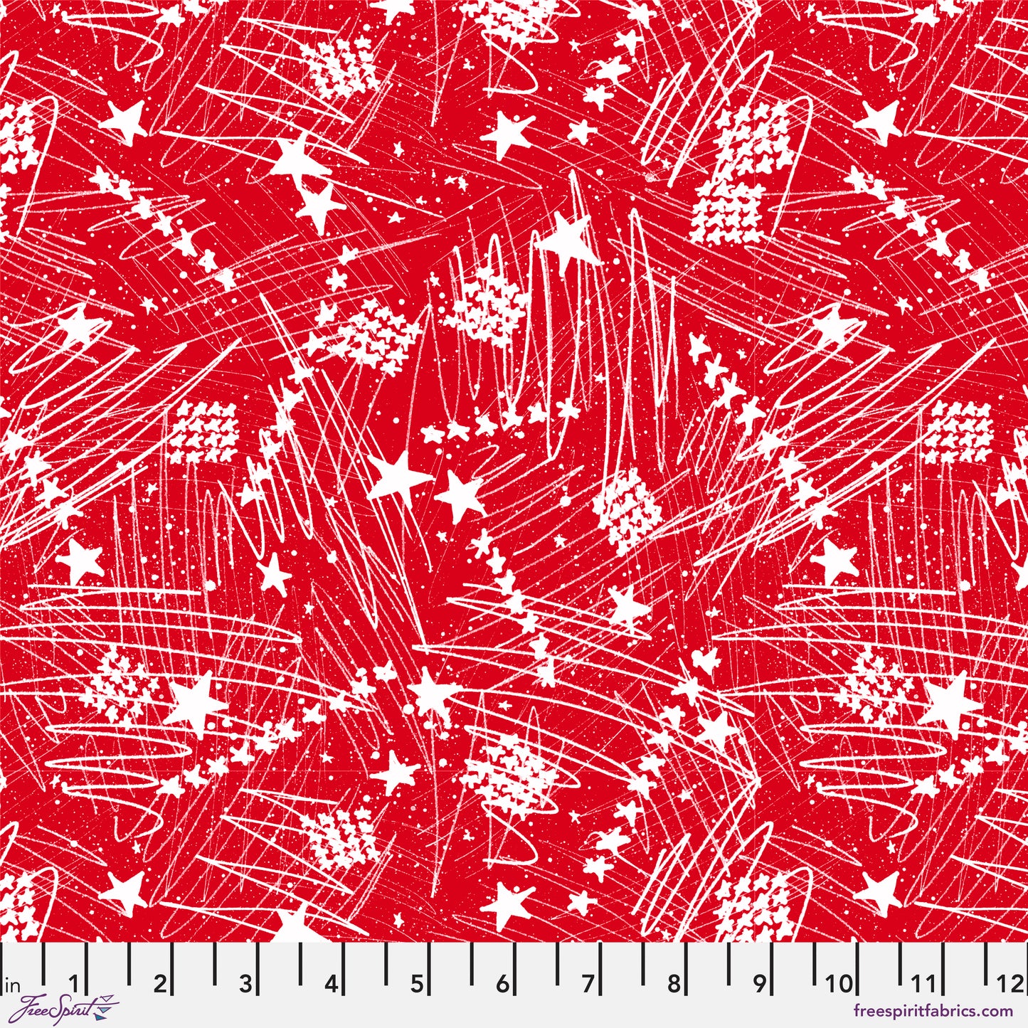 FreeSpirit Americana Stars in the Sky SM - Red - PWKP091.RED