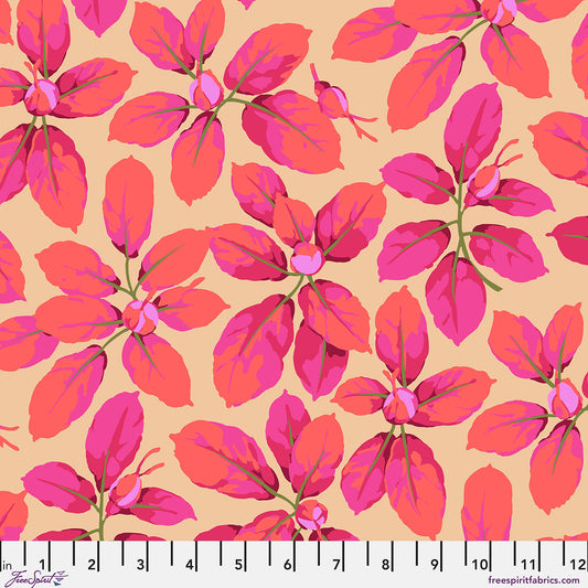 PRE-ORDER - ROSE LEAVES - FUCHSIA - Martha Negley for KFC - PWMD005.FUCHSIA - FEBRUARY 2027