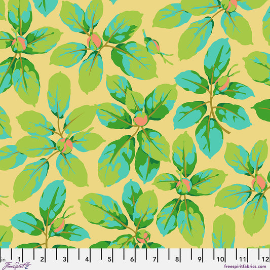 PRE-ORDER - ROSE LEAVES - YELLOW - Martha Negley for KFC - PWMD005.YELLOW - FEBRUARY 2027