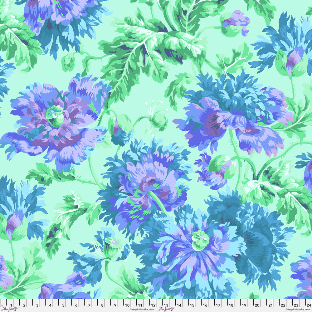 GARDEN PARTY CELADON PWPJ020  PHILIP JACOBS  Kaffe Fassett Collective FEBRUARY 2024