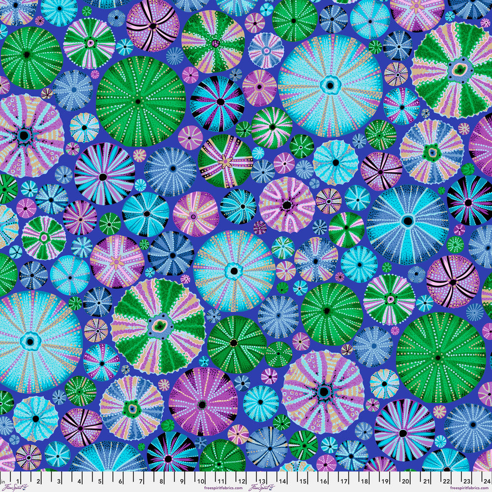 URCHIN Blue PWPJ125 Philip Jacobs Kaffe Fassett Collective AUGUST 2024