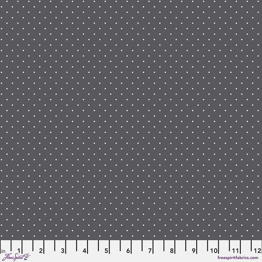 PRE-ORDER - TINY DOTS - CARBON- True Colors Graywork PWTP185.CARBON - Tula Pink - October 2025