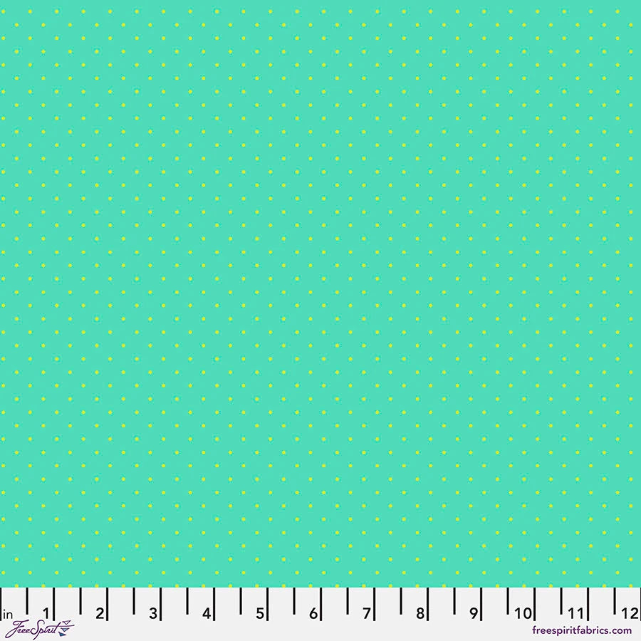 ***SALE***Tiny Dots- Peacock - True Colors PWTP185.PEACOCK - Tula Pink