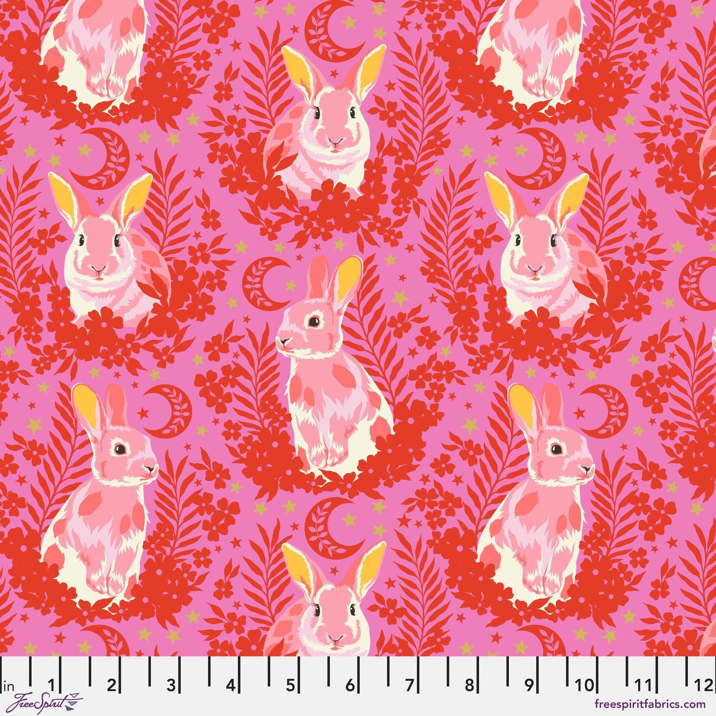 ***SALE*** HOP TO IT - BLOSSOM - Metallic Besties PWTP215.BLOSSOM Tula Pink