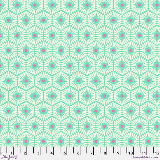***SALE*** DAISY CHAIN - MEADOW - Metallic Besties PWTP220.MEADOW Tula Pink