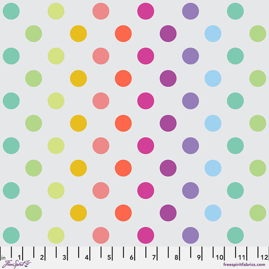 PRE-ORDER - DISCO POMS - WHISPER True Colors Graywork PWTP262.WHISPER - Tula Pink - October 2025