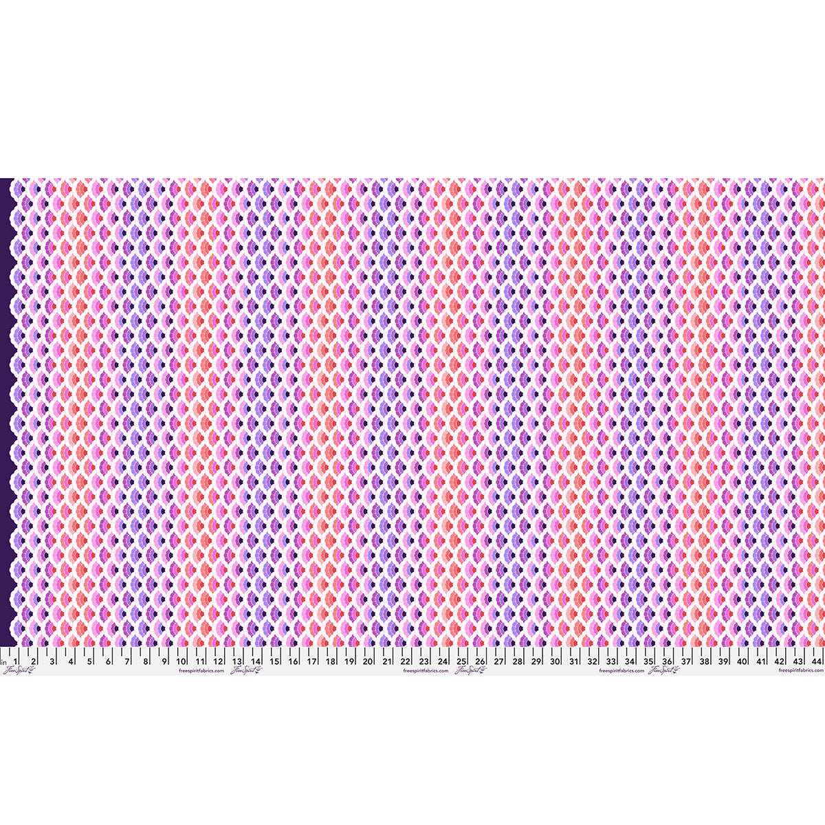 PRE-ORDER Aquatic Lace - Ultraviolet - Floral Reef Tula Pink - PWTP269.ULTRAVIOLET