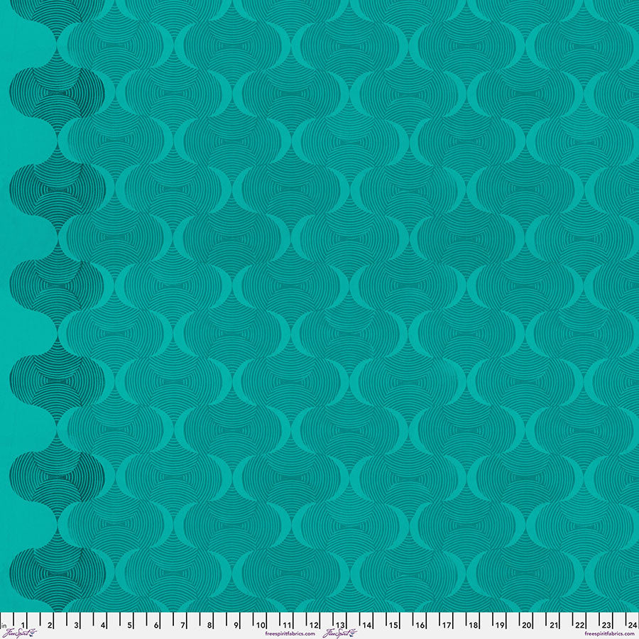 ***SALE*** Mindful - Teal - Grace - Valori Wells for FREESPIRIT - PWVW037.TEAL
