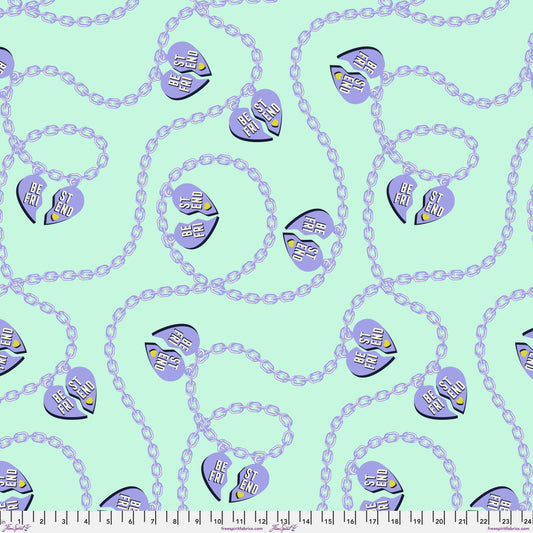 ***SALE*** LIL CHARMER - MEADOW - Metallic Besties PWTP219.MEADOW Tula Pink