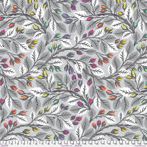 PRE-order - Quilt Backing - Best Buds - Fog - Tula Pink - QBTP020.SHADOW - October 2025