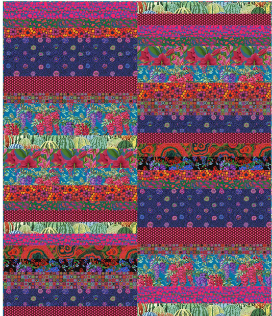 Banded Jump Quilt - Download PDF Pattern