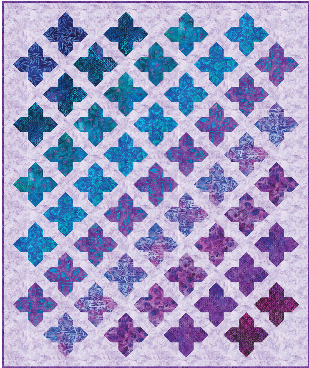 Color Cascade Quilt - Download PDF Pattern
