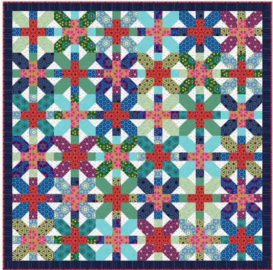 Crosshatch Quilt- Download PDF Pattern