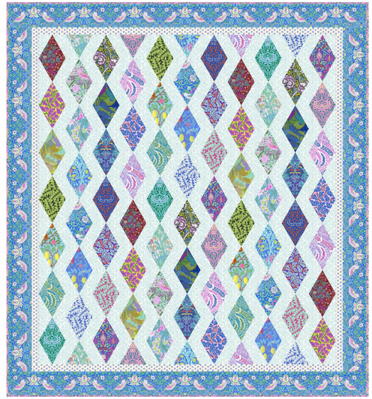 Diamonds Quilt - Download PDF Pattern