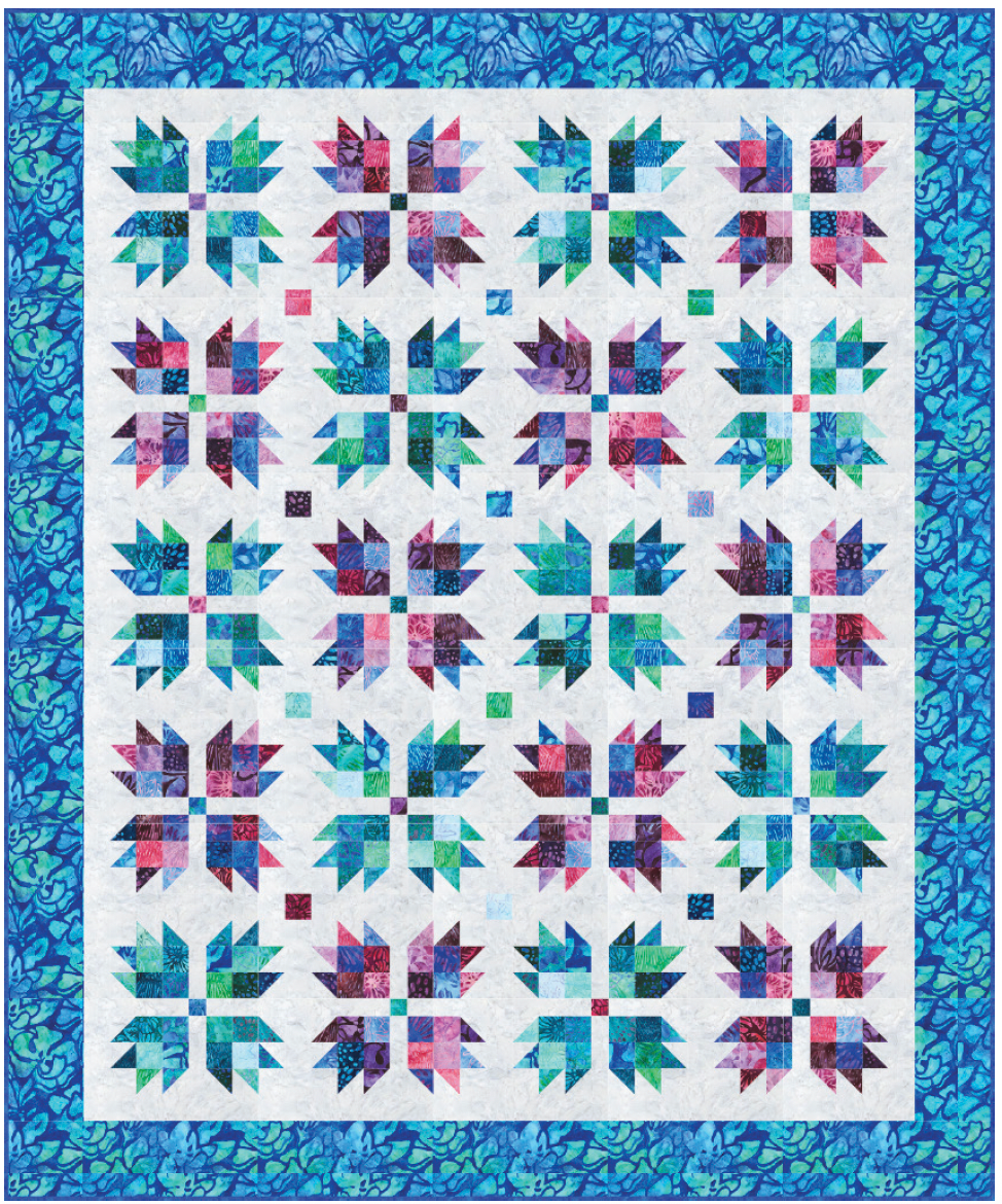 Bear Paw Roll Up Quilt - Download PDF Pattern
