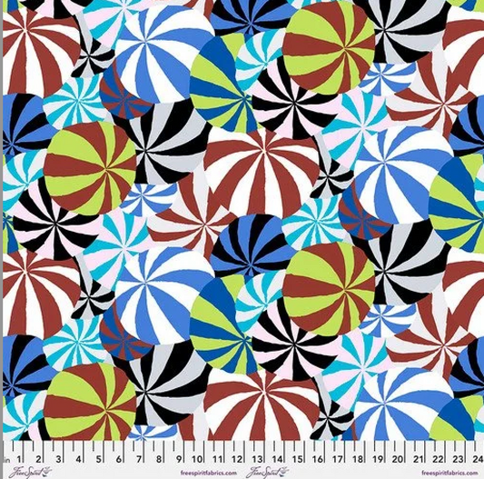 BEACH BALLS NEUTRAL PWGP037 Kaffe Fassett
