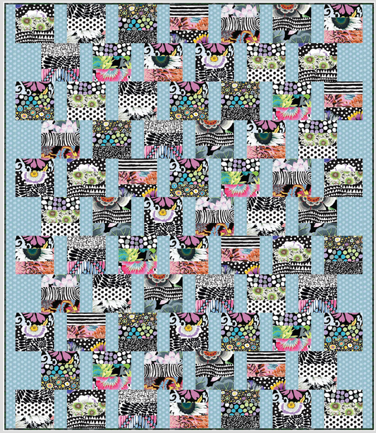 WHARF STREET QUILT KIT - Polaris - Kaffe Fassett Collective Fabrics