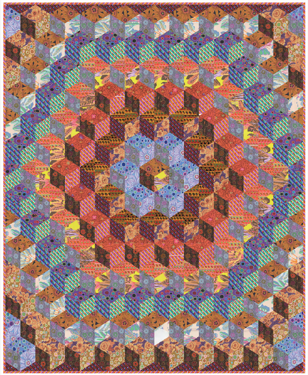 Giant Blocks Quilt- Download PDF Pattern