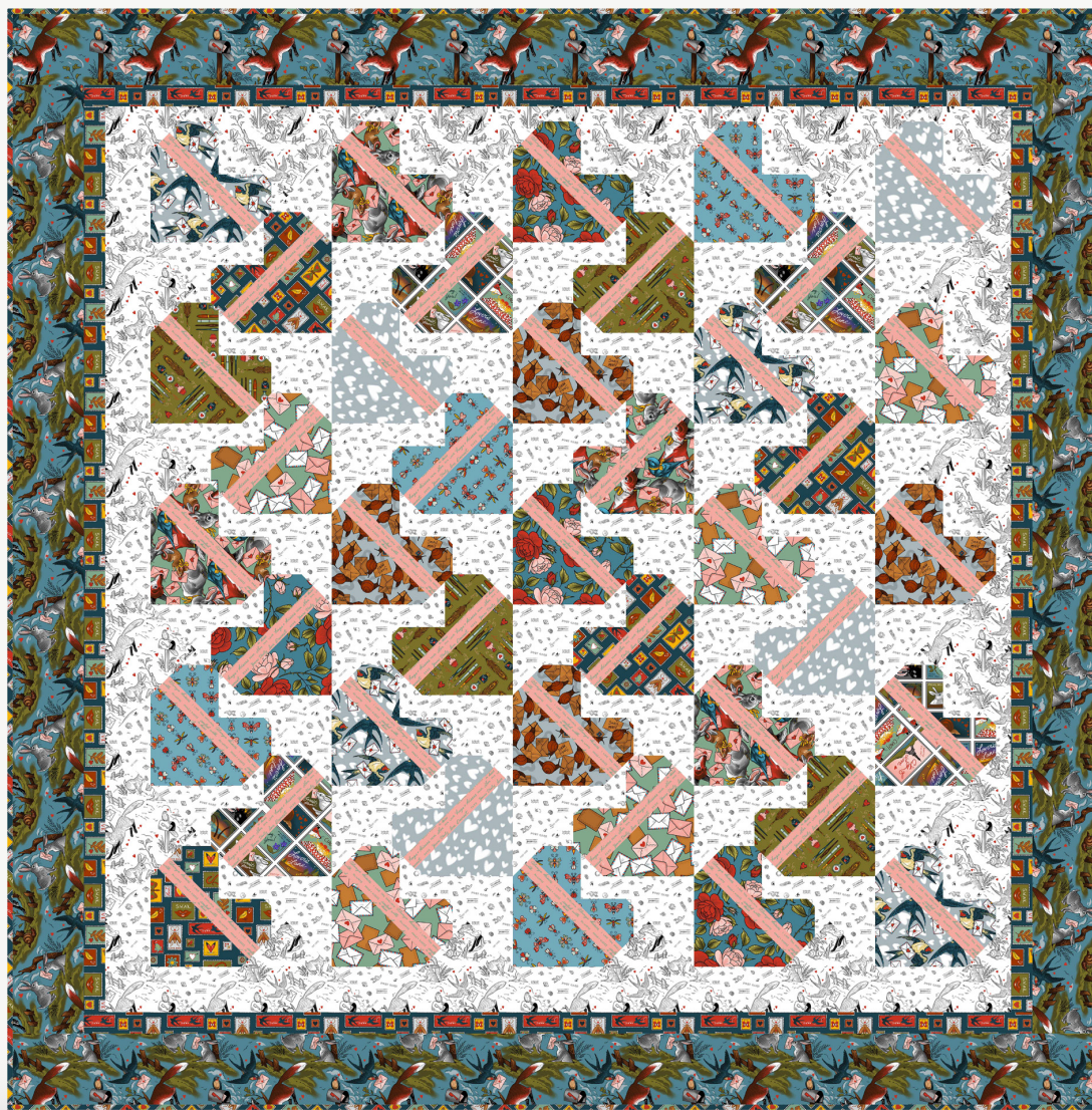 Love Notes Quilt- Download PDF Pattern – Sew Colorful
