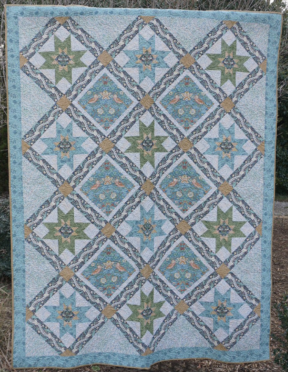 Meadowview Quilt - Cool- Download PDF Pattern