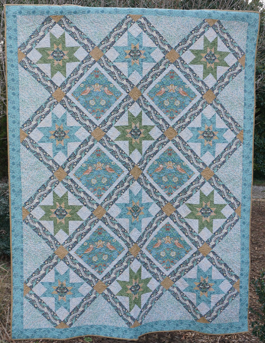 Meadowview Quilt - Cool- Download PDF Pattern