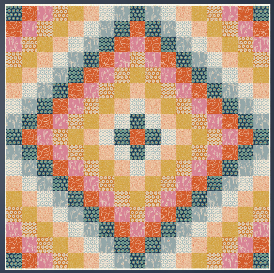 Bullseye Quilt- Download PDF Pattern