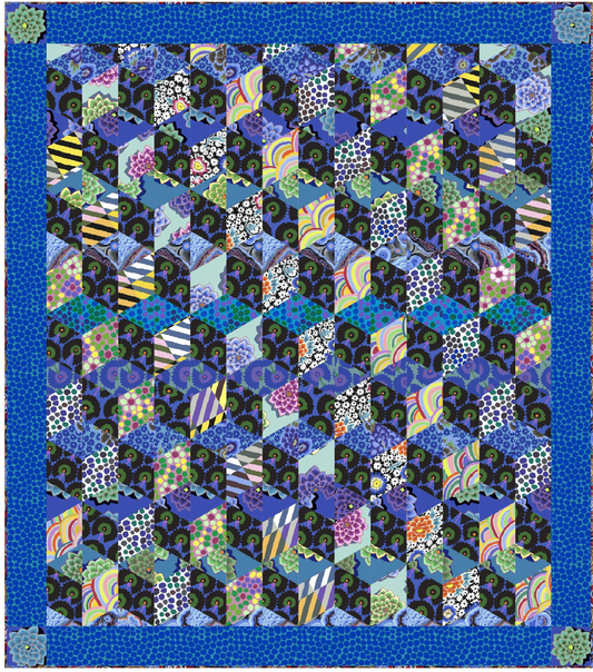 Cool Blocks Quilt- Download PDF Pattern