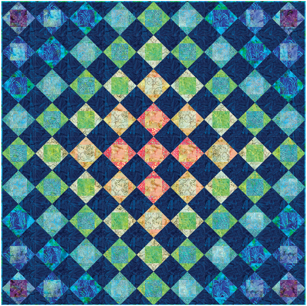Diamond Transparency Quilt- Download PDF Pattern – Sew Colorful