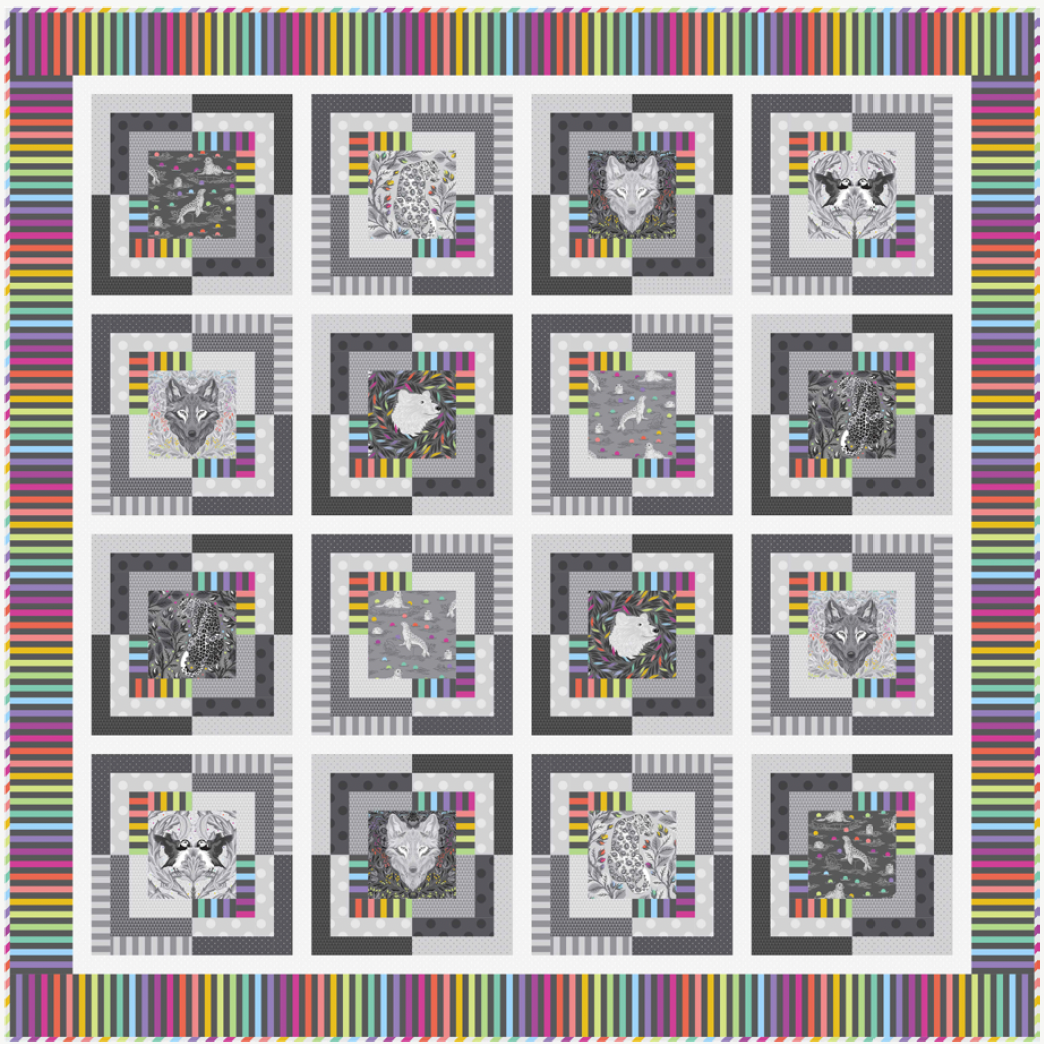 Cool Vibrations Quilt - Download PDF Pattern