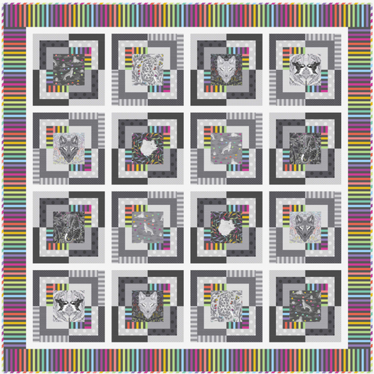 Cool Vibrations Quilt - Download PDF Pattern