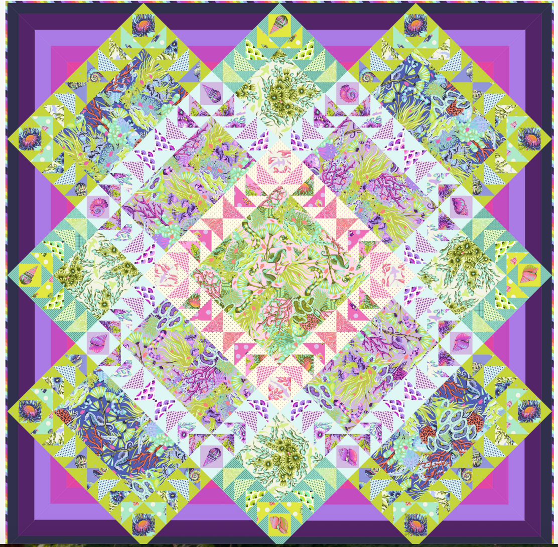 Coastal Currents Quilt - Download PDF Pattern