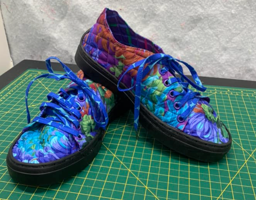 Patchwork Kicks DIY Quilted Sneaker Kit (All-Inclusive)