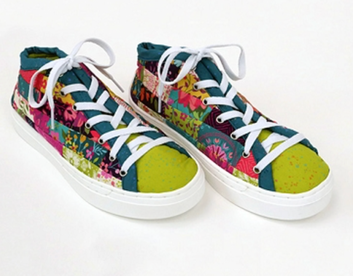 Patchwork Kicks DIY Quilted Sneaker Kit (All-Inclusive)