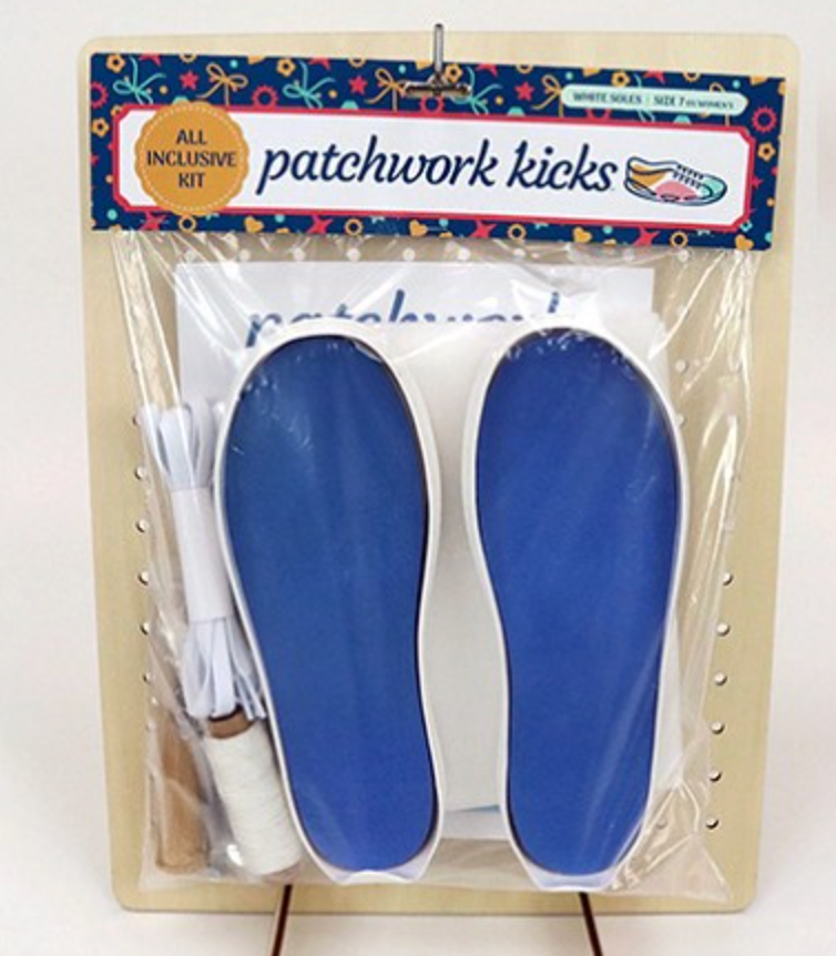 Patchwork Kicks DIY Quilted Sneaker Kit (All-Inclusive)