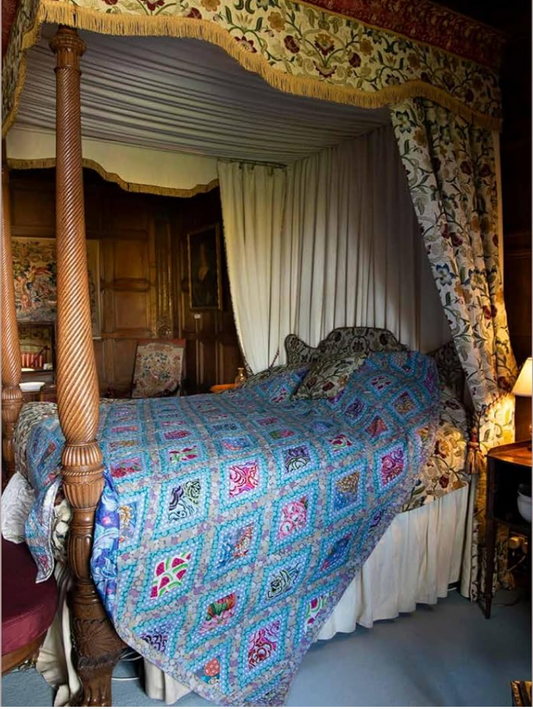 PRE-ORDER Diamond Bright Quilt – Fabric Pack -  76 1/2" x 93 1/2" - Kaffe Fassett Collective - Quilts at an English Manor House