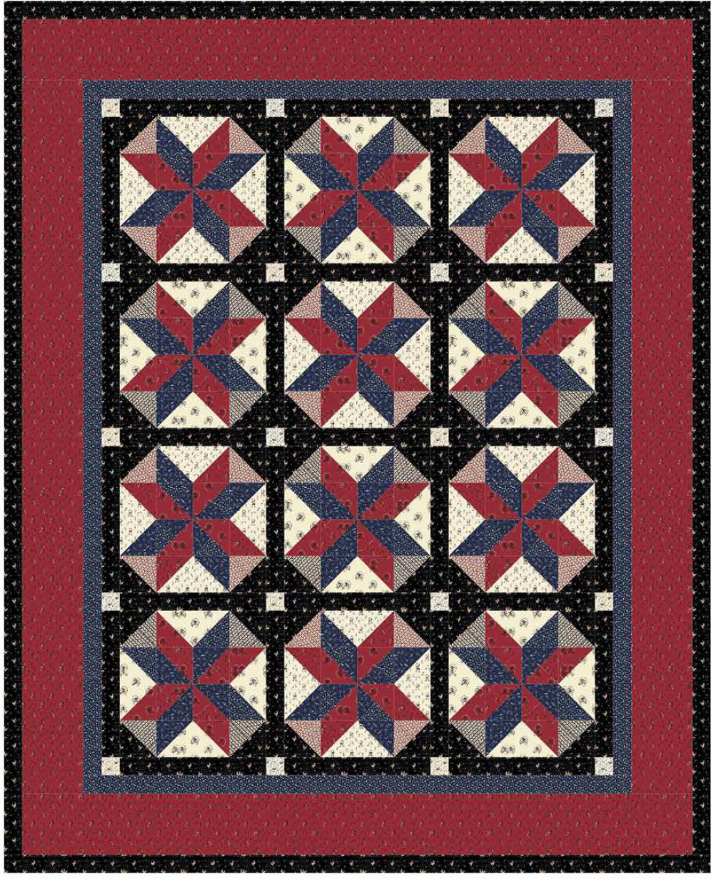 Bet Your Lucky Stars Quilt- Download PDF Pattern