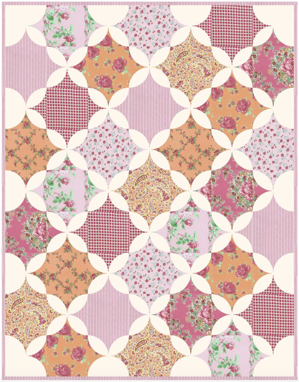 Turkish Tea Quilt - Download PDF Pattern