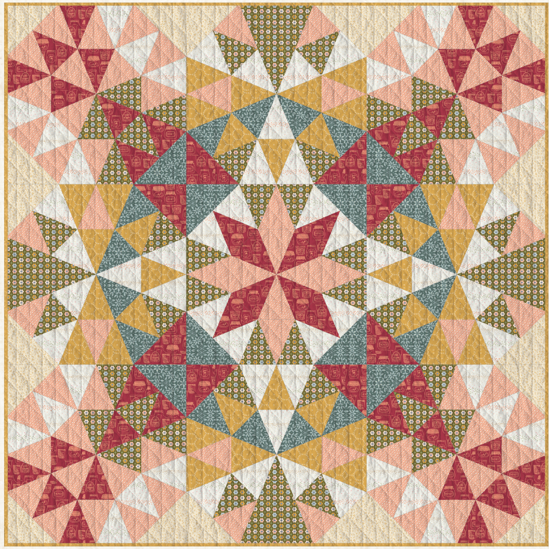 Summer Glow Quilt - Download PDF Pattern